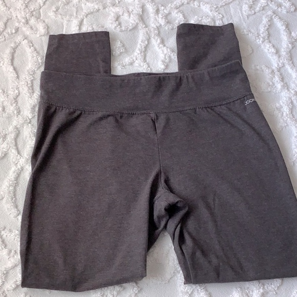 Jockey® Lightweight Charcoal Grey Heather Cotton Stretch Ankle Legging - Picture 3 of 6